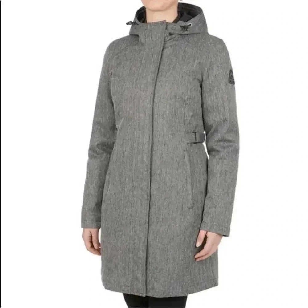[XXL]Gotcha  Glacier Light Gray 3-in-1 Down DUVET Outer Puffer Jacket - Picture 2 of 10
